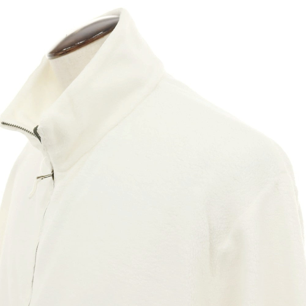 【新品】ア トリップ イン ア バッグ 04651/A TRIP IN A BAG コットン スタンドカラー ジップアップ フリースジャケット アイボリー【サイズL】【 状態ランクN 】【 メンズ 】