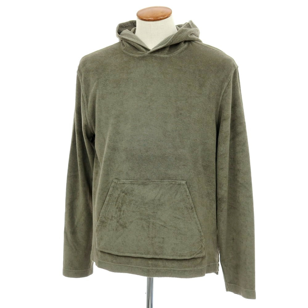 【新品】ア トリップ イン ア バッグ 04651/A TRIP IN A BAG BEACH HOODIE コットン パイル プルオーバー パーカー ジャングルグリーン【サイズM】【 状態ランクN 】【 メンズ 】