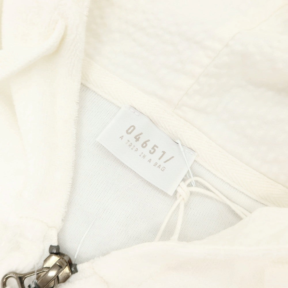 【新品】ア トリップ イン ア バッグ 04651/A TRIP IN A BAG コットン パイル ジップアップ パーカー アイボリー【サイズXXXL】【 状態ランクN 】【 メンズ 】
