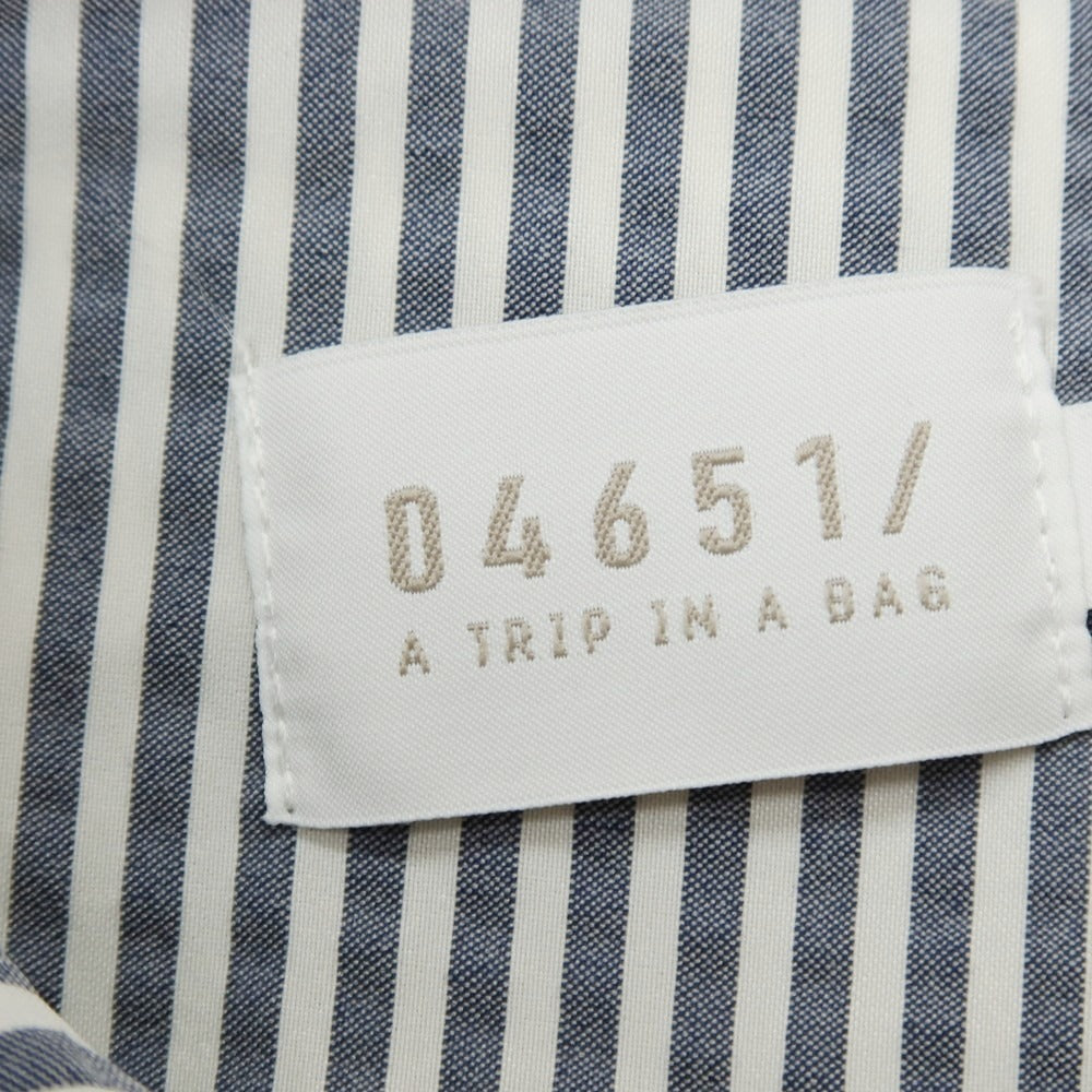 【新品】ア トリップ イン ア バッグ 04651/A TRIP IN A BAG ストレッチ シアサッカー ストライプ イージーパンツ ネイビーxホワイト【サイズXXXL】【 状態ランクN 】【 メンズ 】