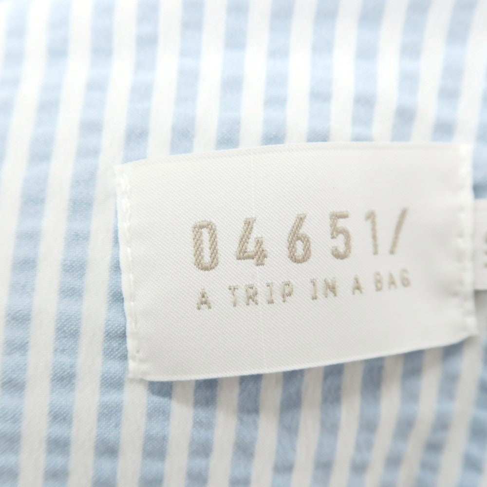 【新品】ア トリップ イン ア バッグ 04651/A TRIP IN A BAG ストレッチ シアサッカー ストライプ イージーパンツ スカイブルーxホワイト【サイズXS】【 状態ランクN 】【 メンズ 】