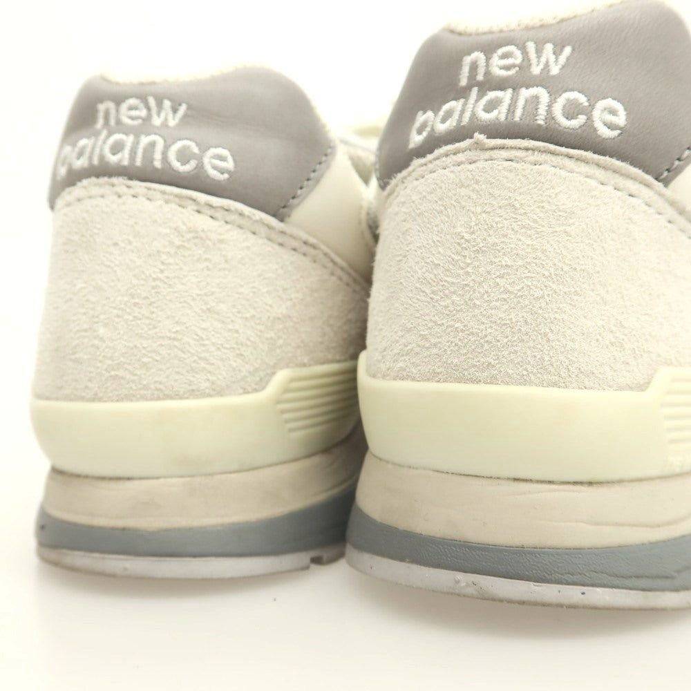 【中古】ニューバランス NEW BALANCE CM996UH2 スウェード スニーカー グレーホワイト【サイズ27】【 状態ランクB 】【 メンズ 】