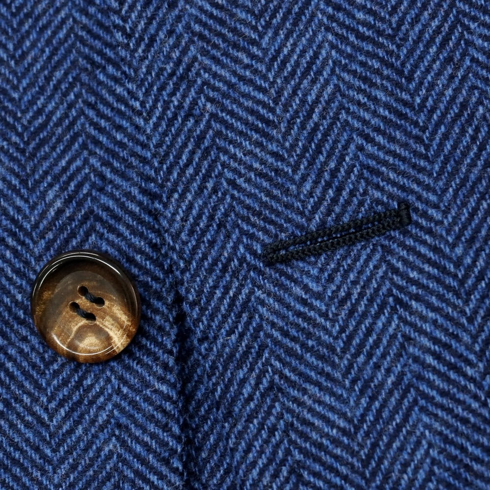 【中古】スティレ ラティーノ STILE LATINO ウールカシミヤ テーラードジャケット ブルー【サイズ42】【 状態ランクB 】【 メンズ 】