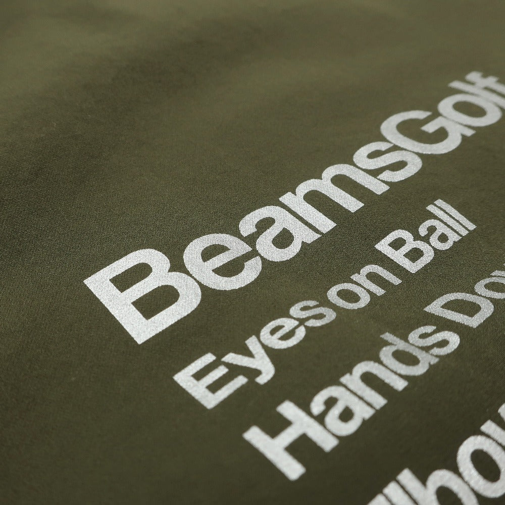 【SALE30%OFF/返品不可】【中古】ビームス ゴルフ BEAMS GOLF ポリエステル Vネック ノースリーブカットソー ベスト オリーブ【 サイズS 】【 状態ランクB 】【 メンズ 】