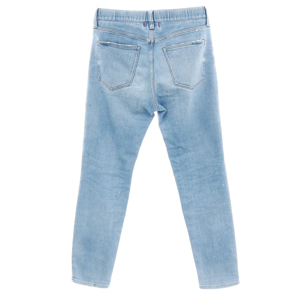 【中古】レッドカード RED CARD ストレッチ ペンキ加工 イージーデニムパンツ ライトブルー【サイズ30】【 状態ランクC 】【 メンズ 】