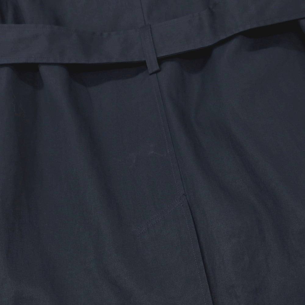 【中古】エス S コットン トレンチコート ネイビー【サイズ1】【 状態ランクB 】【 メンズ 】