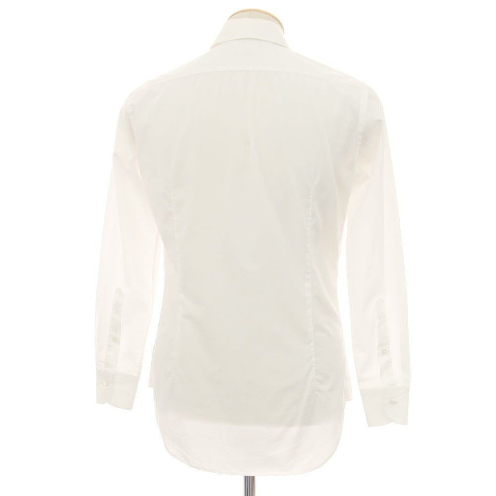 【中古】アルコディオ ARCODIO コットン セミワイドカラー ドレスシャツ ホワイト【サイズ37】【 状態ランクC 】【 メンズ 】