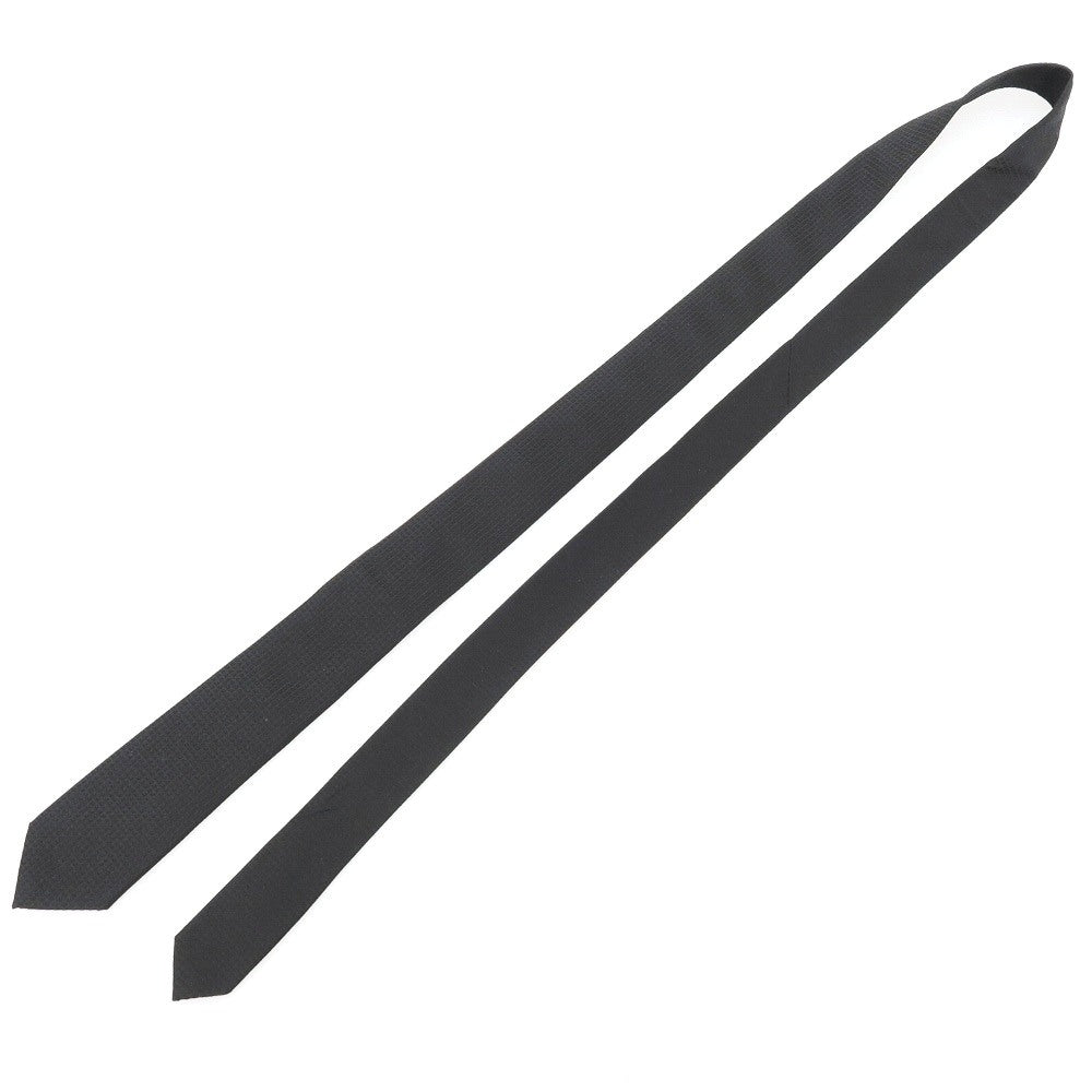 【中古】ドルチェアンドガッバーナ DOLCE&GABBANA シルク ナロータイ ブラック【 状態ランクB 】【 メンズ 】