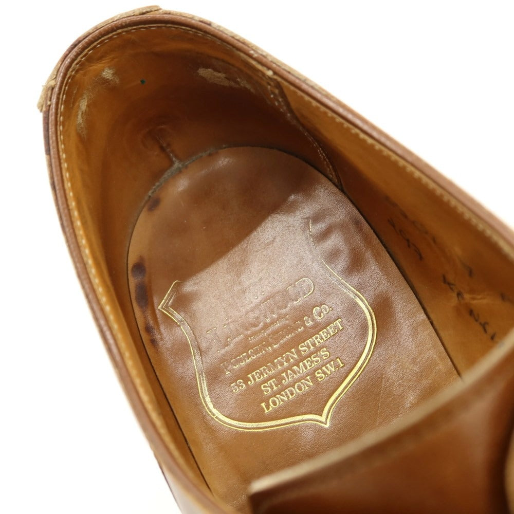 【中古】ニュー アンド リングウッド New & Lingwood カーフ Uチップ ブラウン【サイズ7】【 状態ランクC 】【 メンズ 】