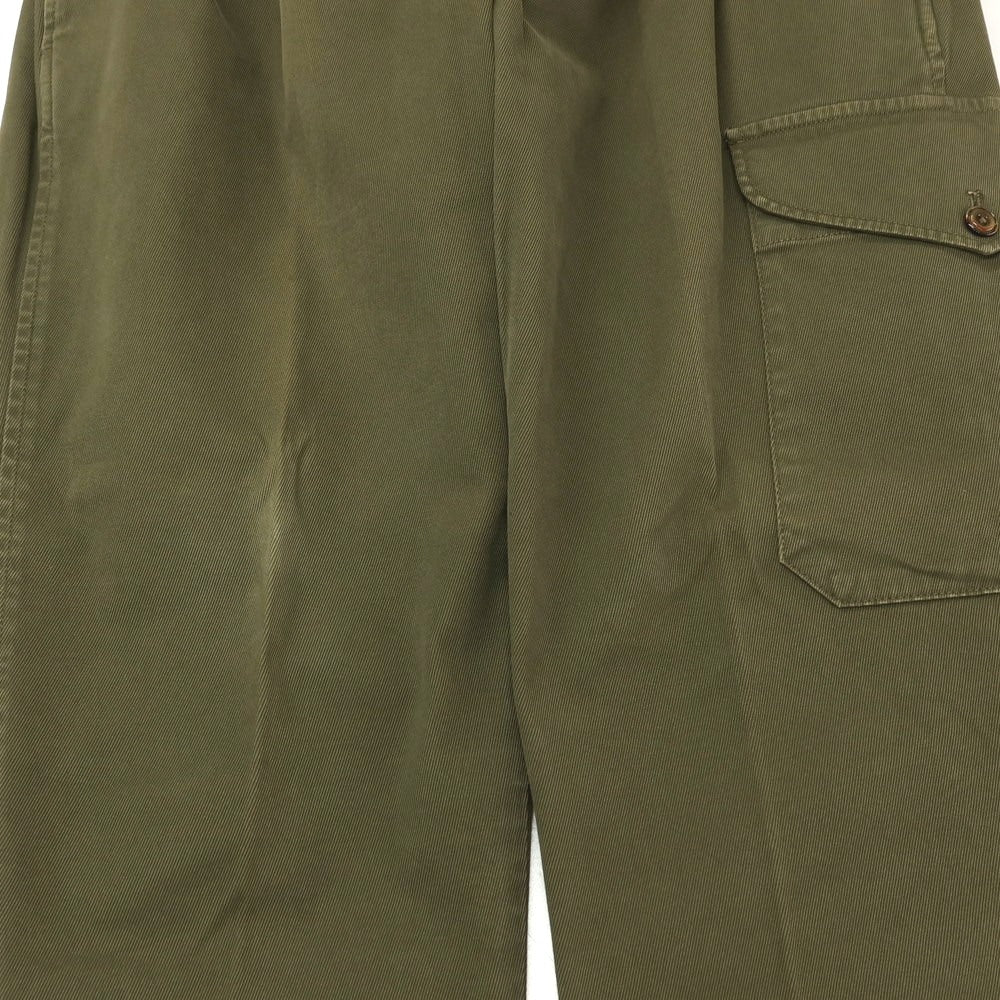【中古】ジーティーアー G.T.A GHURKA ストレッチ ツイルコットン グルカパンツ オリーブ【サイズ48】【 状態ランクB 】【 メンズ 】