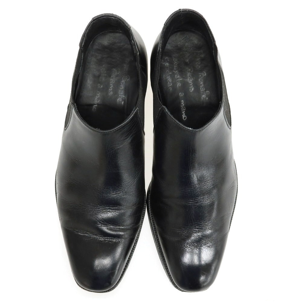 【中古】エンツォ ボナフェ Enzo Bonafe BEAMS F別注 サイドゴアブーツ ブラック【サイズ6 1/2】【 状態ランクC 】【 メンズ 】