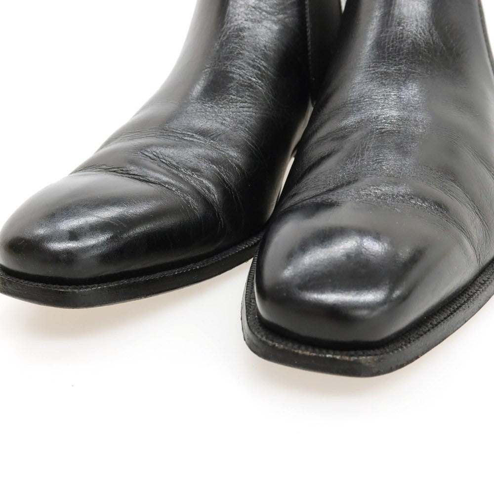 【中古】エンツォ ボナフェ Enzo Bonafe BEAMS F別注 サイドゴアブーツ ブラック【サイズ6 1/2】【 状態ランクC 】【 メンズ 】