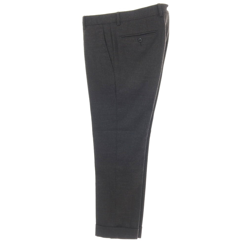 【中古】ルイジ ビアンキ マントヴァ Luigi Bianchi Mantova ウール 2つボタンスーツ ダークブラウン【サイズ46】【 状態ランクB 】【 メンズ 】