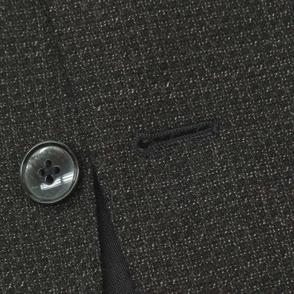 【中古】ルイジ ビアンキ マントヴァ Luigi Bianchi Mantova ウール 2つボタンスーツ ダークブラウン【サイズ46】【 状態ランクB 】【 メンズ 】