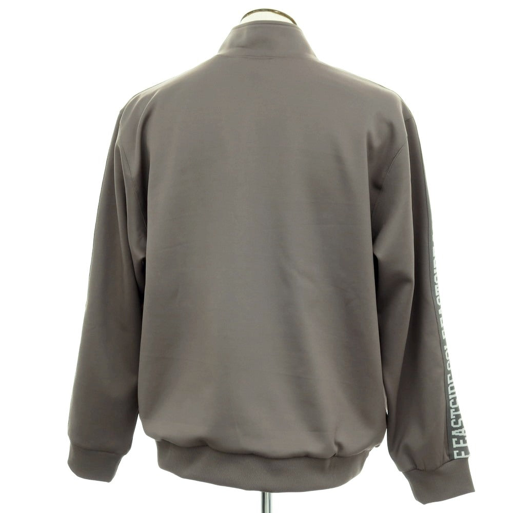 【中古】イーストサイドゴルフ Eastside Golf ストレッチ ポリエステル スタンドカラー ジップアップ ジャージ グレー【サイズ2XL】【 状態ランクB 】【 メンズ 】
