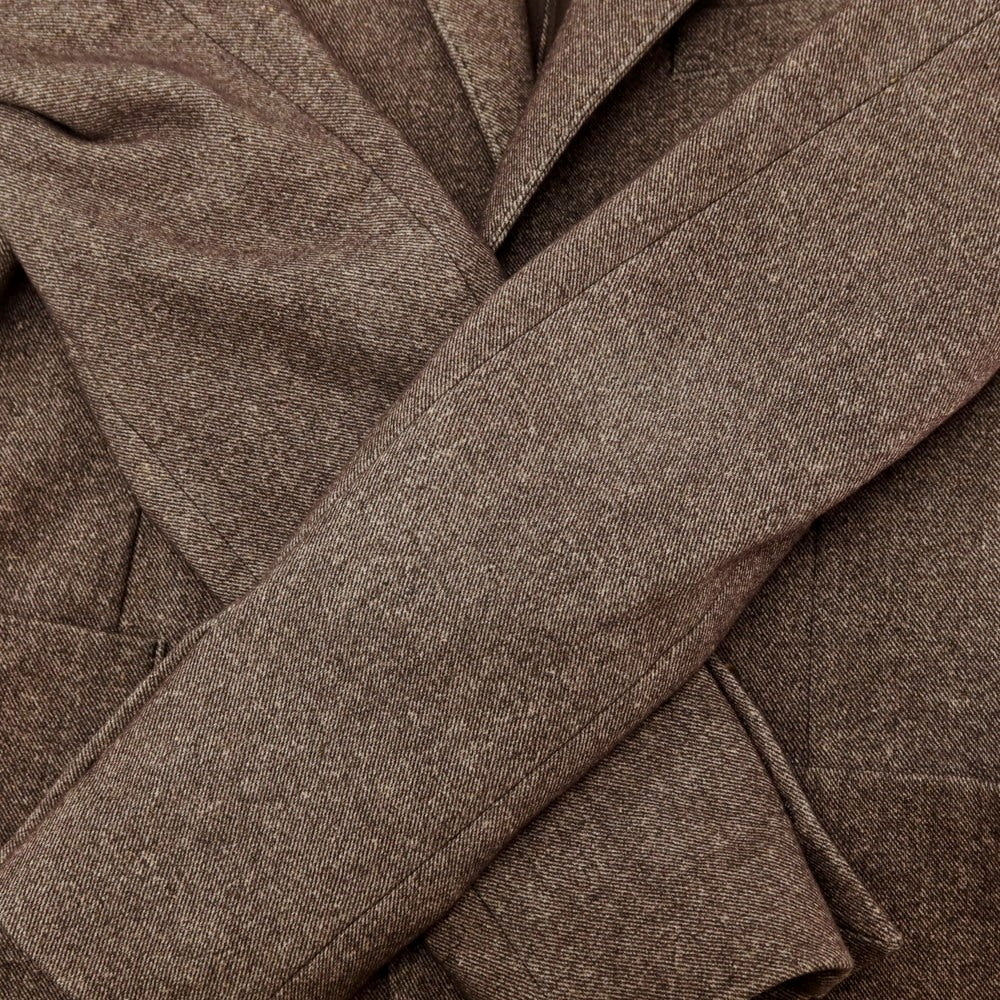 【中古】チルコロ1901 CIRCOLO 1901 コットン ジャージー ツイルプリント 2B カジュアルジャケット アッシュブラウン【サイズ44】【 状態ランクB 】【 メンズ 】