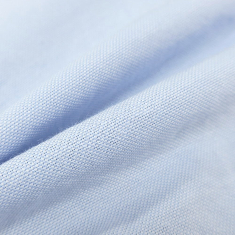 【中古】ジャンネット giannetto コットン ホリゾンタルカラー ドレスシャツ ブルー【サイズ40】【 状態ランクB 】【 メンズ 】