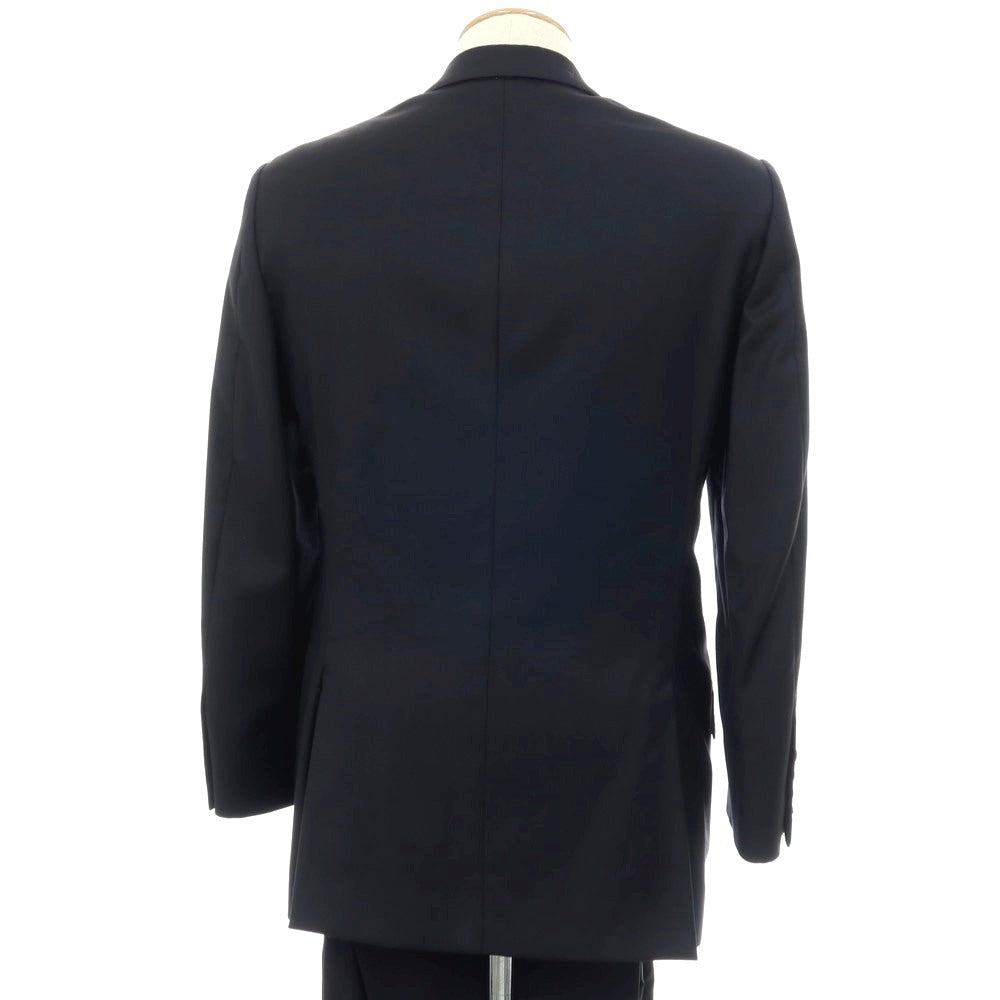 【中古】ハケットロンドン HACKETT LONDON FOUR SEASONS Super130’S ウール 2つボタンスーツ ネイビー【サイズ上UK36/下30】【 状態ランクD 】【 メンズ 】
