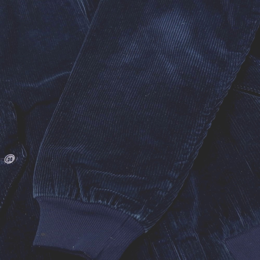 【中古】バラクータ BARACUTA コットン コーデュロイ 中綿入り スイングトップ ネイビー【サイズ38】【 状態ランクC 】【 メンズ 】