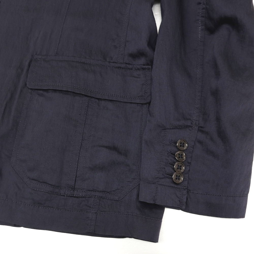 【中古】ジョセフ JOSEPH テンセルナイロン 2B カジュアルジャケット ネイビー【サイズ48】【 状態ランクC 】【 メンズ 】