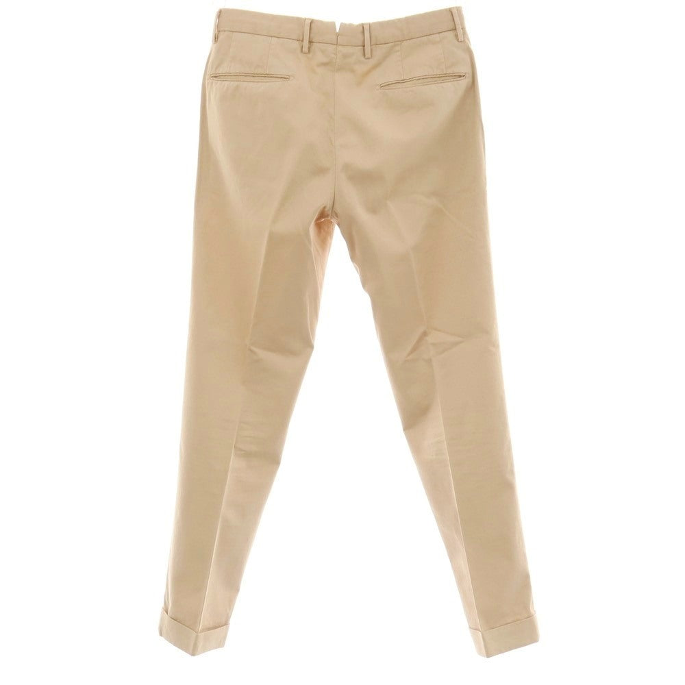 【中古】インコテックス INCOTEX コットンポリウレタン カジュアルスラックスパンツ ベージュ【サイズ46】【 状態ランクC 】【 メンズ 】