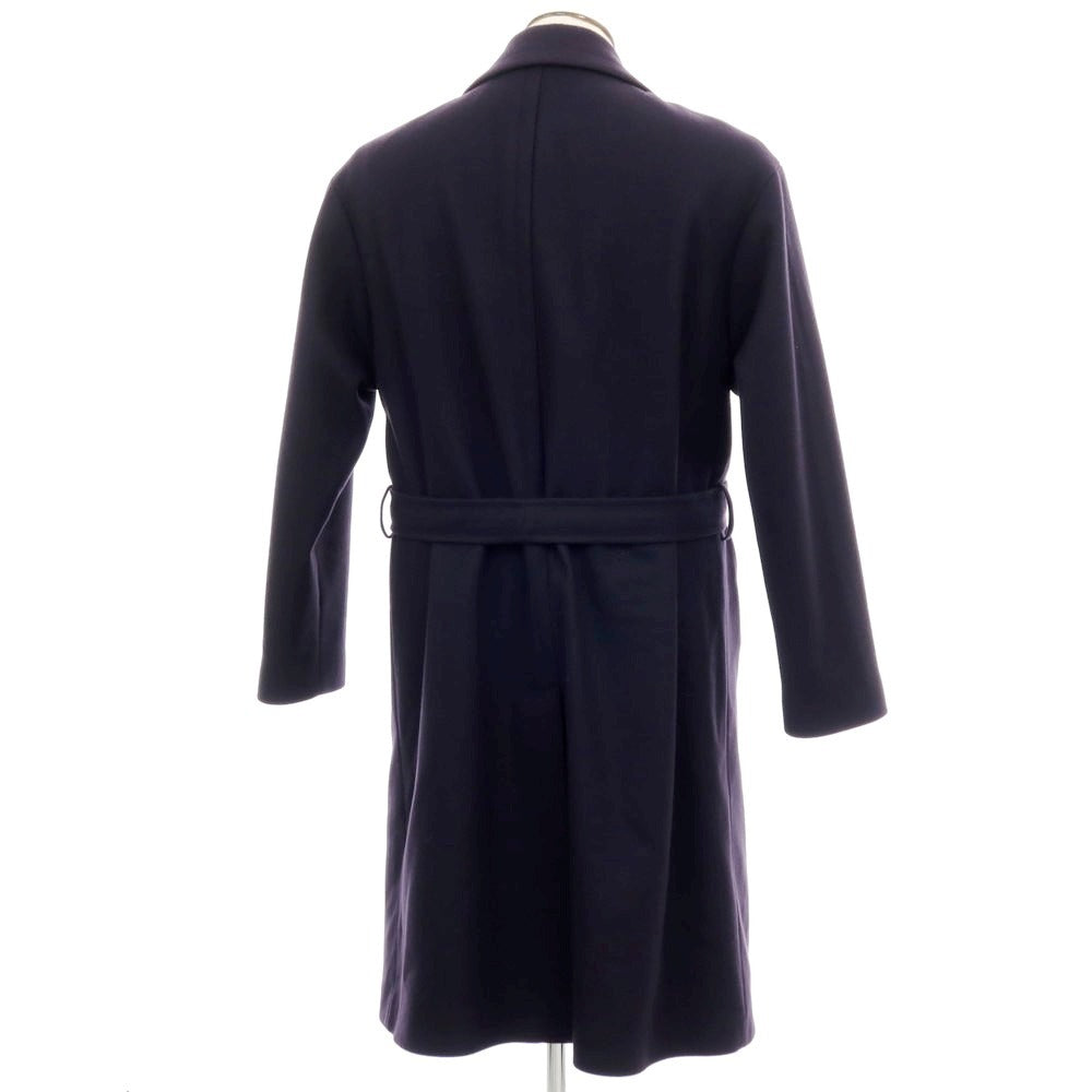 【SALE10%OFF/返品不可】【中古】イーヴォ Hevo チェスターフィールドコート ネイビー【 サイズ50 】【 状態ランクB 】【 メンズ 】