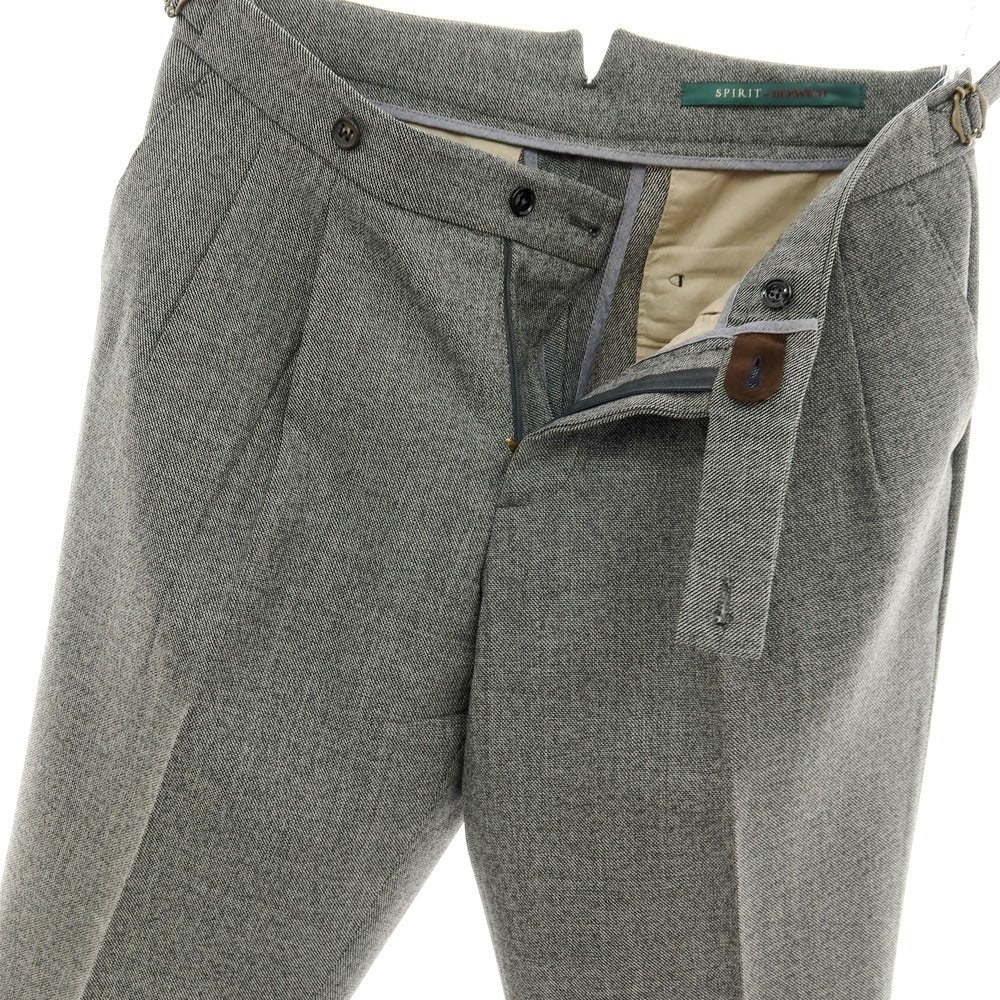 【中古】ベルウィッチ BERWICH ウール カジュアルスラックスパンツ グレー【サイズ48】【 状態ランクC 】【 メンズ 】