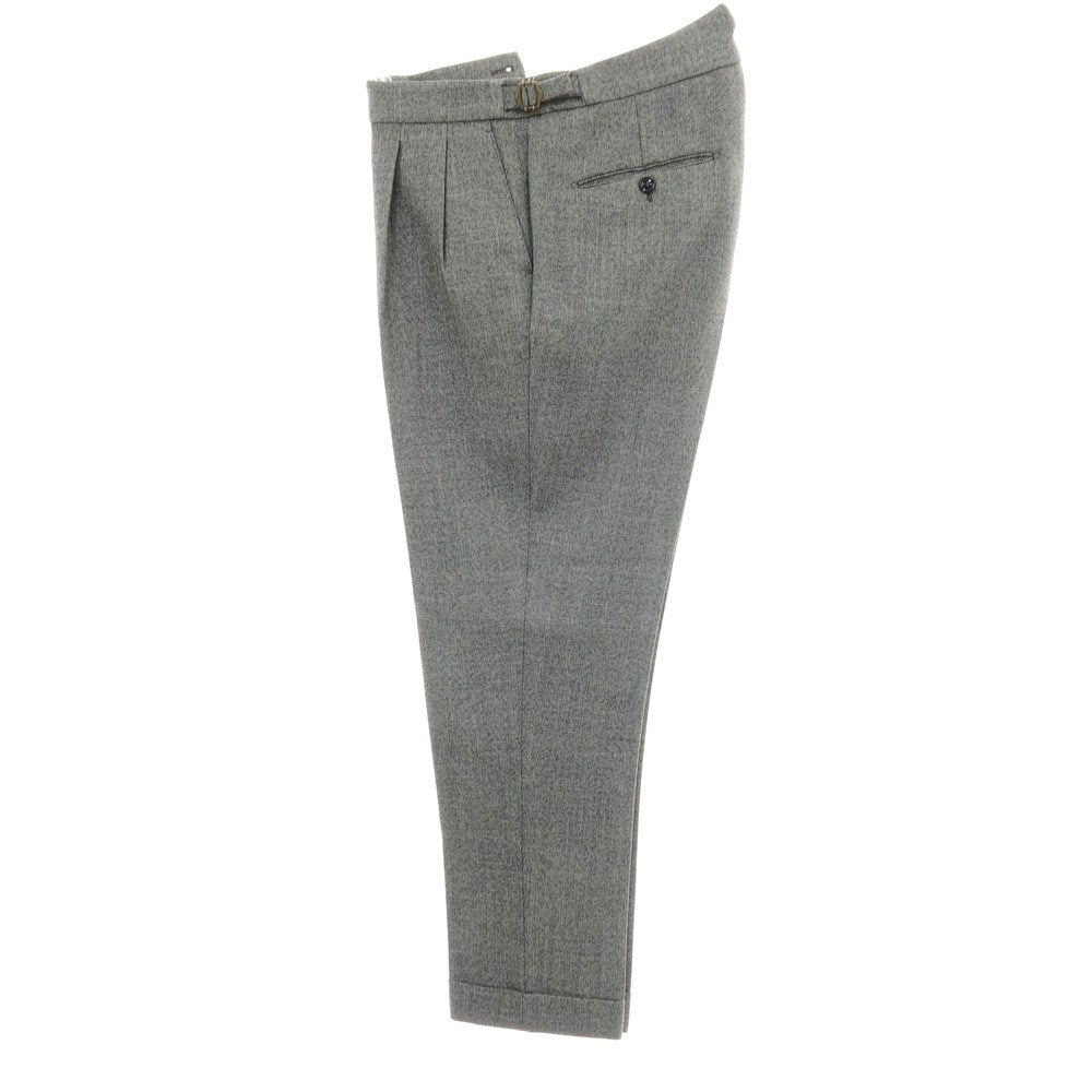 【中古】ベルウィッチ BERWICH ウール カジュアルスラックスパンツ グレー【サイズ48】【 状態ランクC 】【 メンズ 】