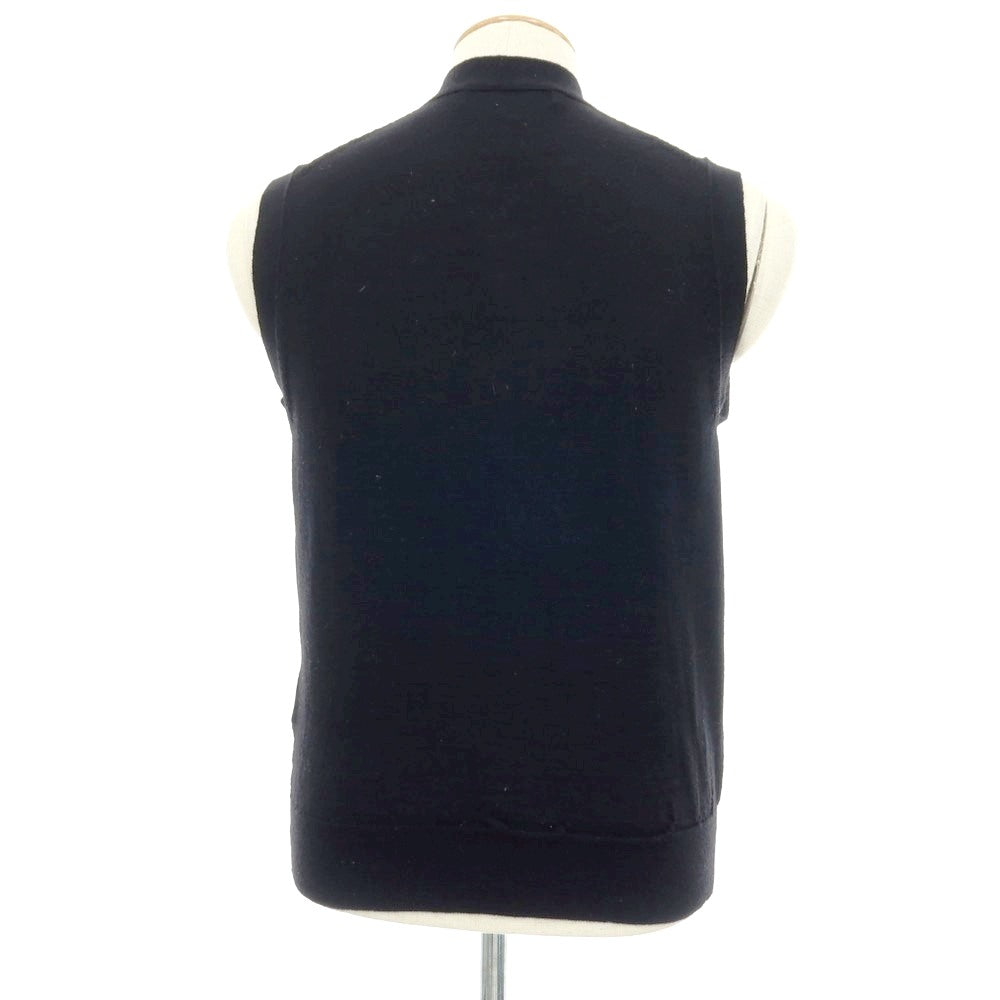 【中古】コムデギャルソン オムドゥ COMME des GARCONS HOMME DEUX 2019年春夏 ウール ニットベスト ブラック【サイズS】【 状態ランクB 】【 メンズ 】