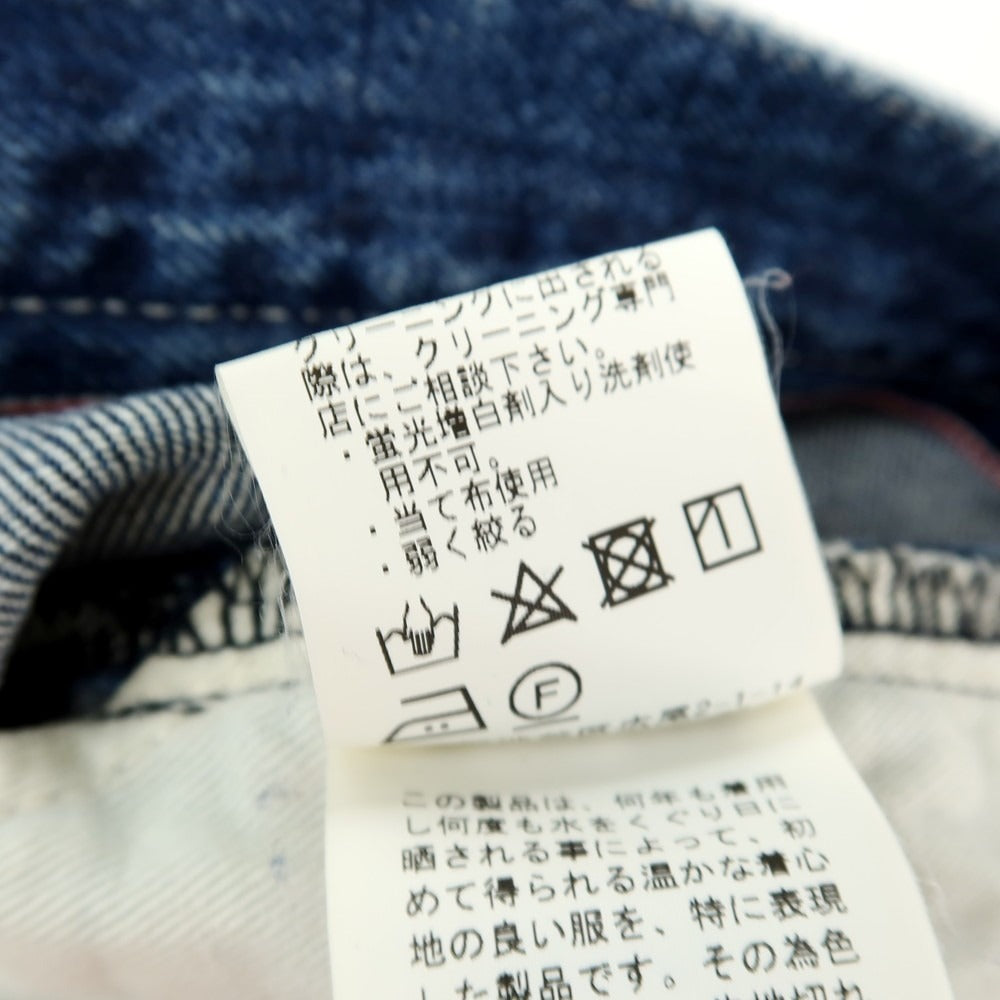 【中古】パパス PAPAS コットン デニムパンツ ジーンズ ブルー【サイズ31】【 状態ランクB 】【 メンズ 】