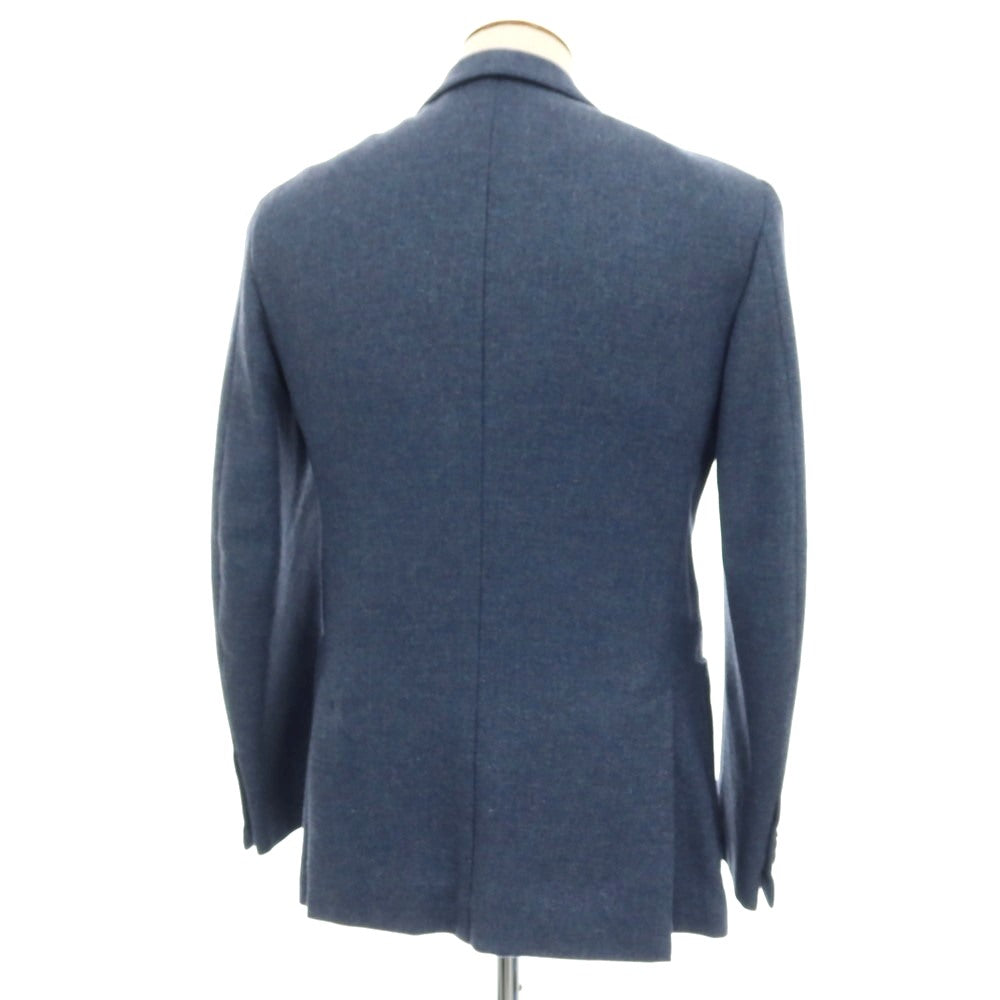 【中古】イザイア ISAIA SAILOR ウールカシミヤ 3B テーラードジャケット ブルー【サイズ46】【 状態ランクB 】【 メンズ 】