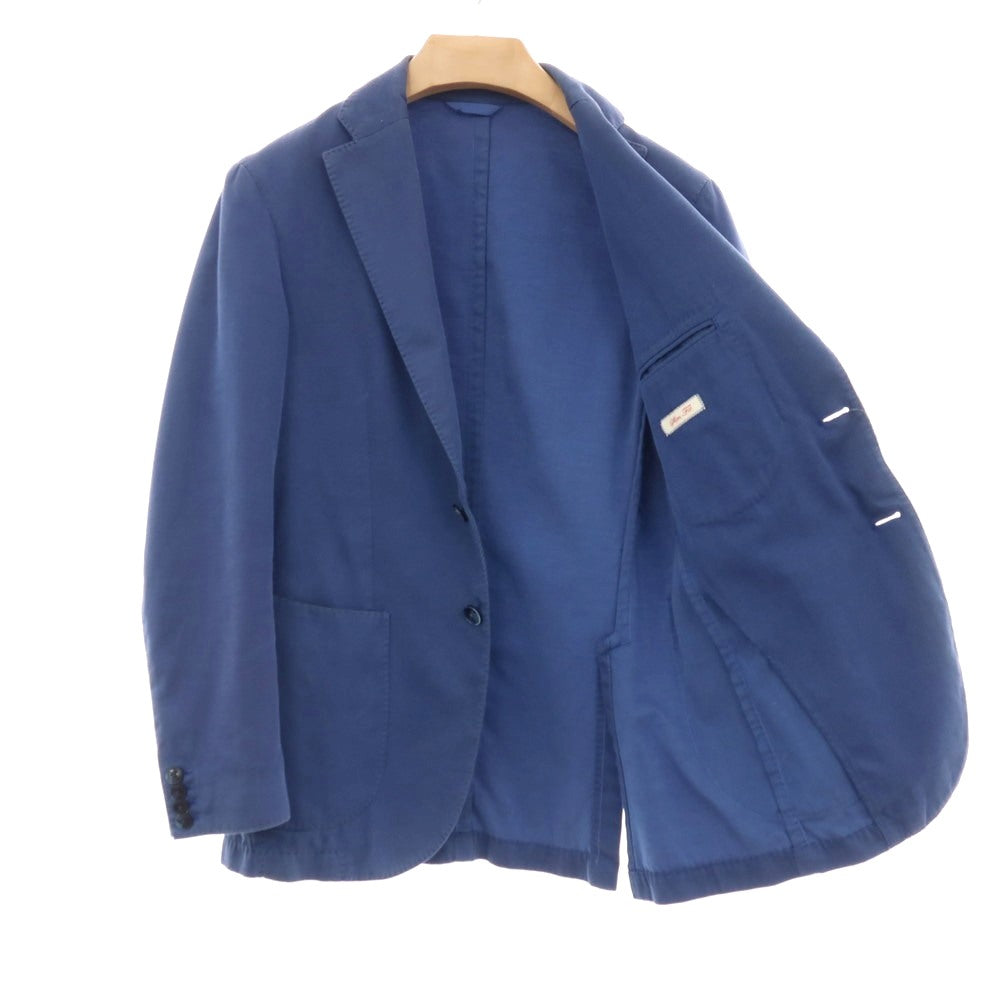 【中古】エルビーエム1911 L.B.M.1911 コットンモヘヤ 2B テーラードジャケット ブルー【サイズ48】【 状態ランクC 】【 メンズ 】