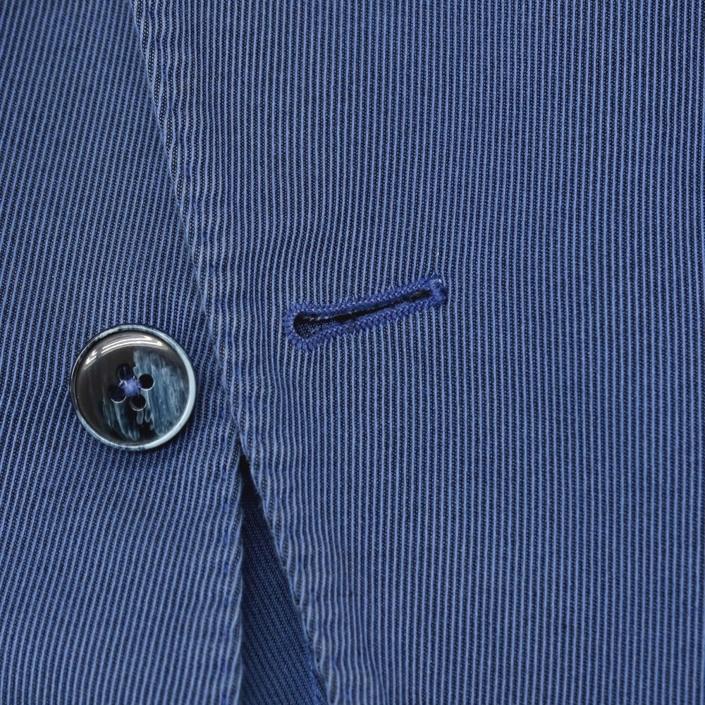 【中古】エルビーエム1911 L.B.M.1911 コットンモヘヤ 2B テーラードジャケット ブルー【サイズ48】【 状態ランクC 】【 メンズ 】