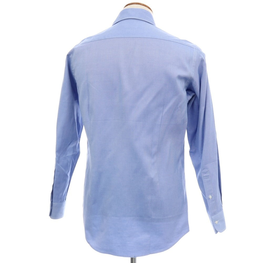 【中古】フェアファクス FAIRFAX コットン ホリゾンタルカラー ドレスシャツ ブルー【サイズ39】【 状態ランクB 】【 メンズ 】