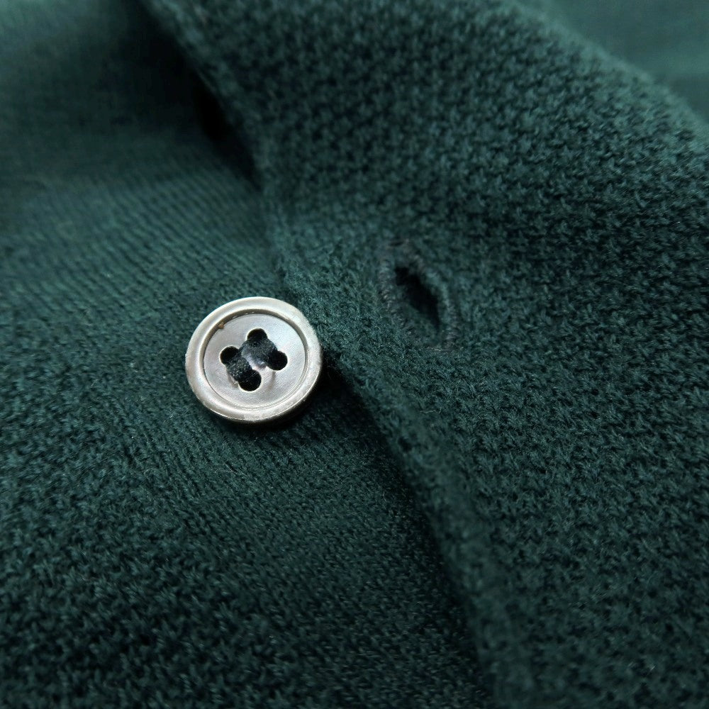 【中古】ジョンスメドレー JOHN SMEDLEY シーアイランドコットン 半袖 ポロニット グリーン【サイズS】【 状態ランクC 】【 メンズ 】