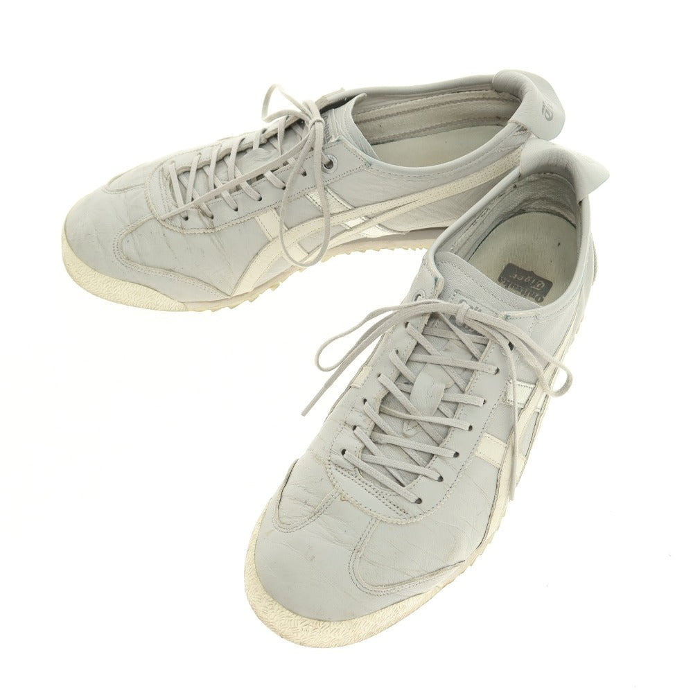 【中古】オニツカタイガー ONITSUKA TIGER MEXICO 66 SD レザー スニーカー グレー【サイズ26.5】【 状態ランクC 】【 メンズ 】