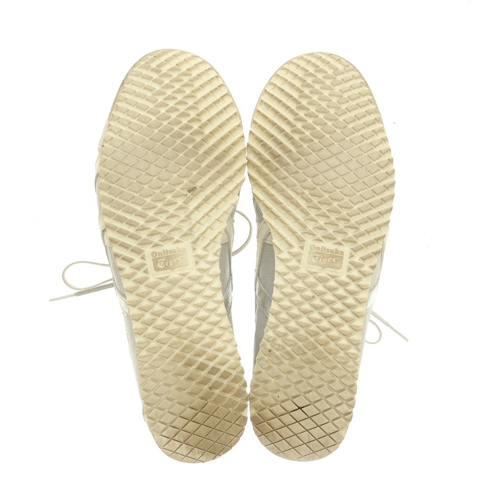 【中古】オニツカタイガー ONITSUKA TIGER MEXICO 66 SD レザー スニーカー グレー【サイズ26.5】【 状態ランクC 】【 メンズ 】