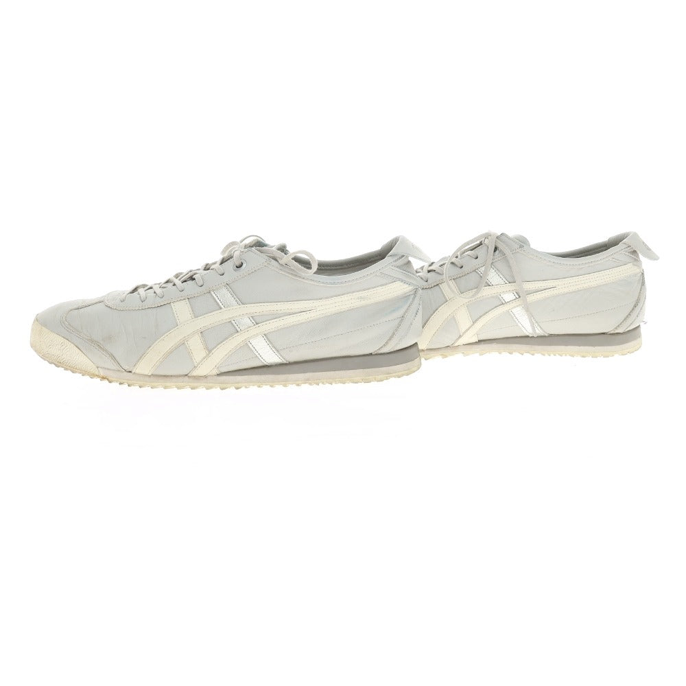 【中古】オニツカタイガー ONITSUKA TIGER MEXICO 66 SD レザー スニーカー グレー【サイズ26.5】【 状態ランクC 】【 メンズ 】