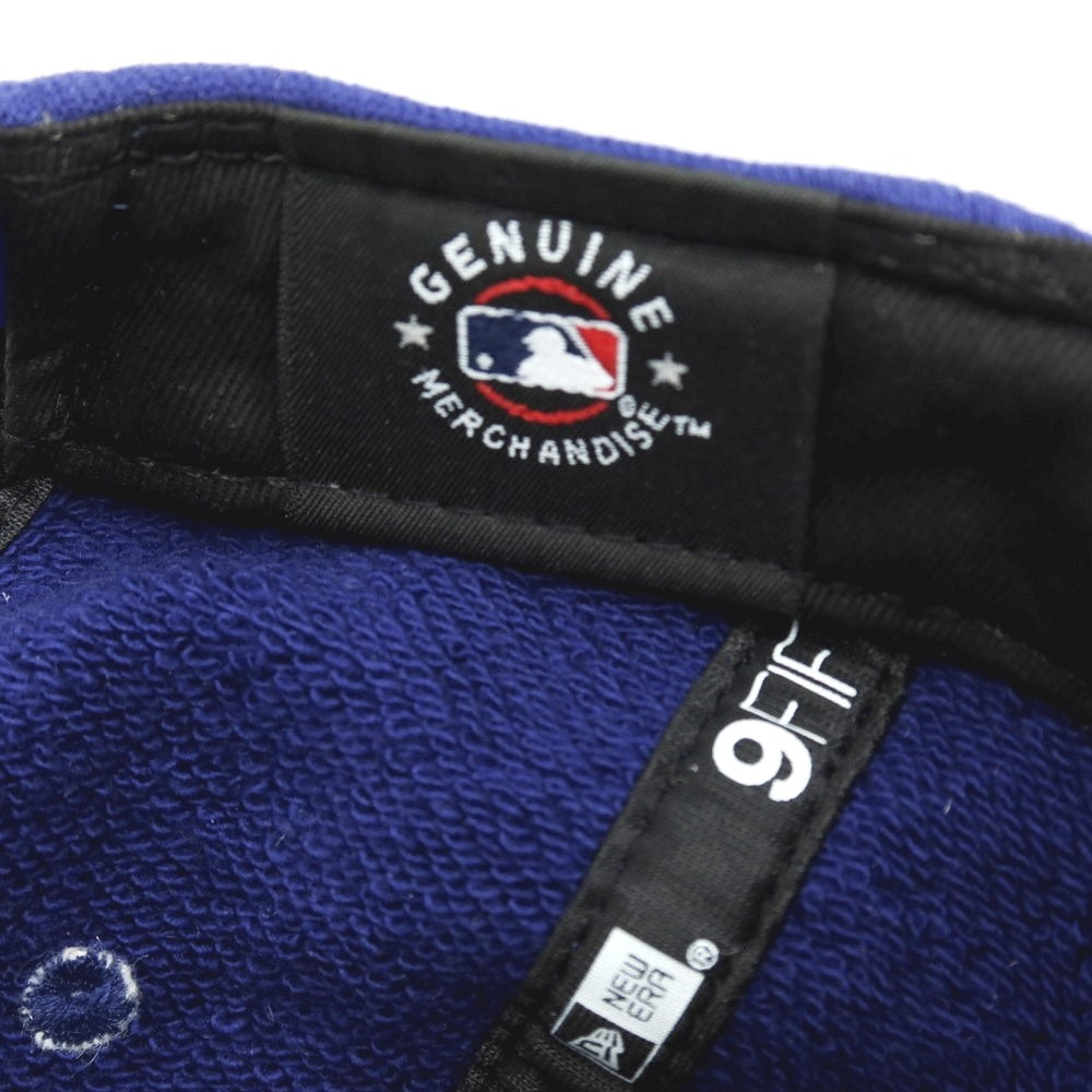 【SALE10%OFF/返品不可】【中古】ループウィラー LOOPWHEELER × NEW ERA × BEAMS PLUS 裏パイルスウェット ベースボールキャップ 帽子 ブルー【 状態ランクB 】【 メンズ 】