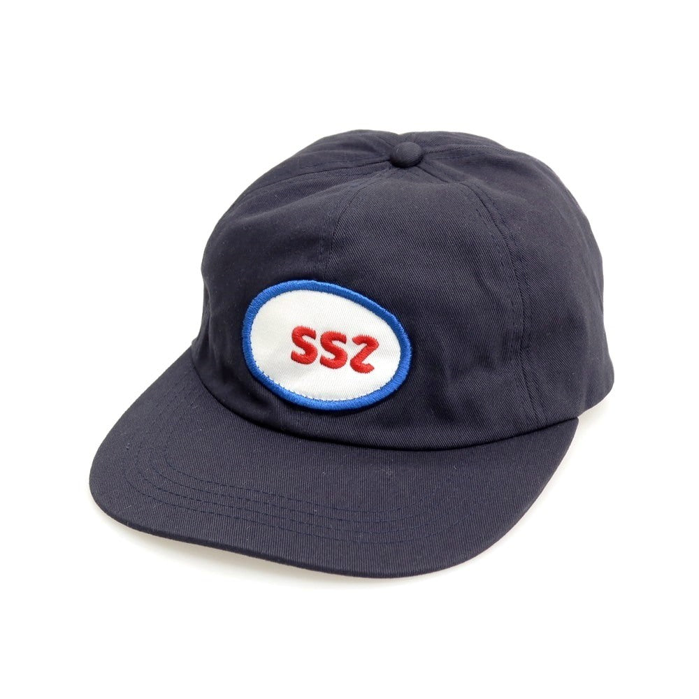 【中古】エスエスズィー SSZ GASOLINE CAP キャップ 帽子 ネイビー【 状態ランクB 】【 メンズ 】