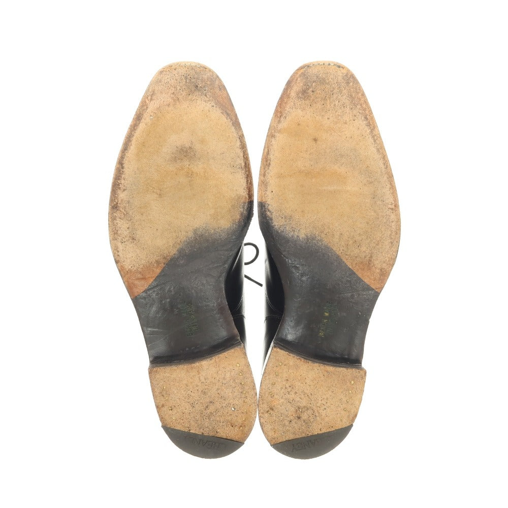 【中古】チーニー CHEANEY EDIFICE別注 カーフ レザー ストレートチップシューズ ブラック【サイズ8】【 状態ランクB 】【 メンズ 】