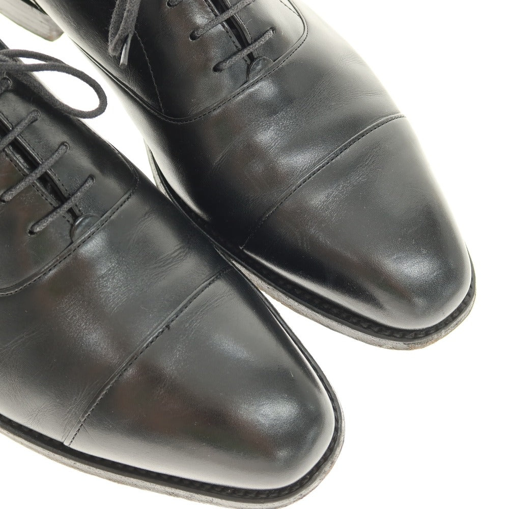 【中古】チーニー CHEANEY EDIFICE別注 カーフ レザー ストレートチップシューズ ブラック【サイズ8】【 状態ランクB 】【 メンズ 】