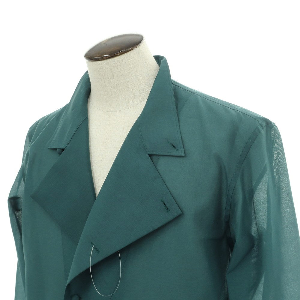 【中古】オム プリッセ イッセイミヤケ HOMME PLISSE ISSEY MIYAKE 2026年春夏 ポリエステル系 ハイネックシャツ グリーン【サイズ表記なし(L位)】【 状態ランクA 】【 メンズ 】