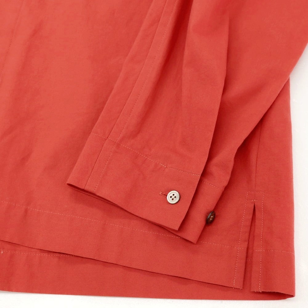 【中古】オム プリッセ イッセイミヤケ HOMME PLISSE ISSEY MIYAKE 2026年春夏 コットン系 カジュアルシャツ レッド【サイズ表記なし(L位)】【 状態ランクA 】【 メンズ 】