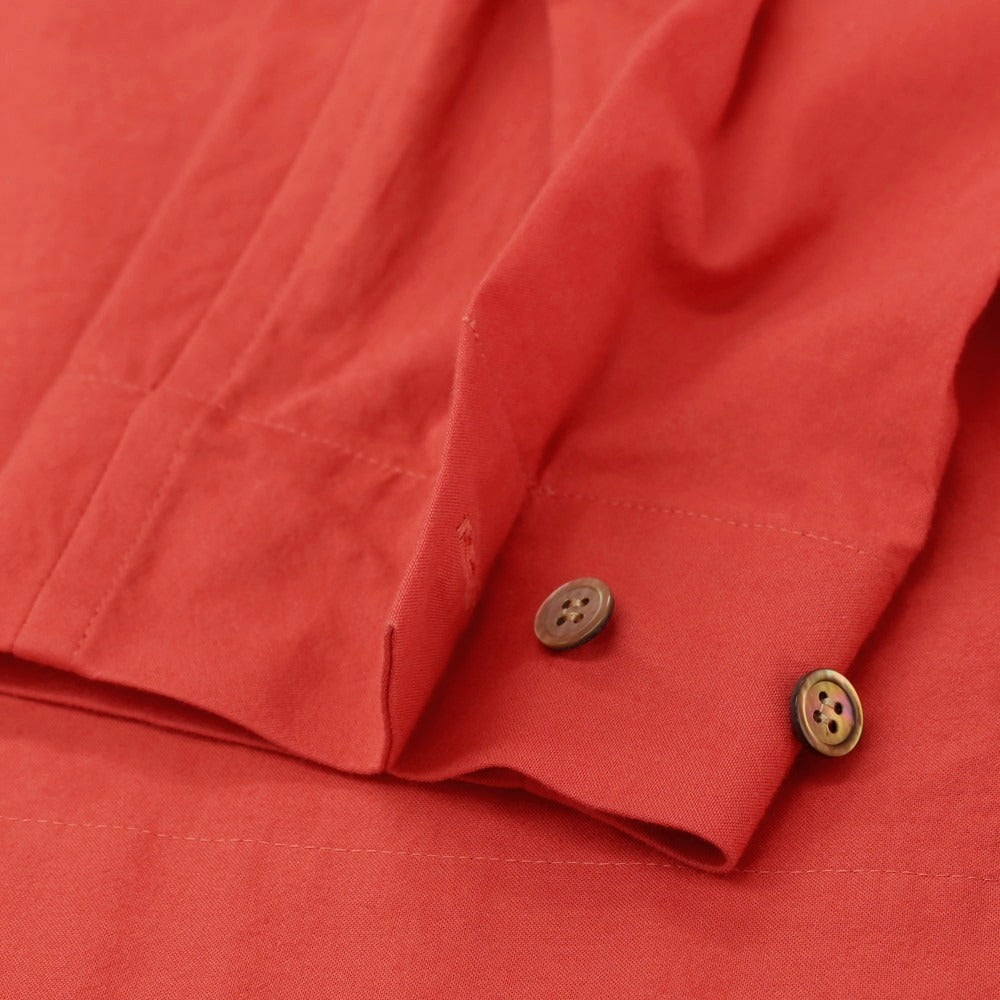 【中古】オム プリッセ イッセイミヤケ HOMME PLISSE ISSEY MIYAKE 2026年春夏 コットン系 カジュアルシャツ レッド【サイズ表記なし(L位)】【 状態ランクA 】【 メンズ 】