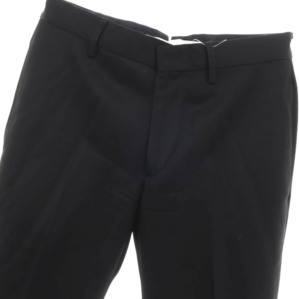 【中古】ボレリオ Borelio ツイルコットン系 カジュアルスラックスパンツ ブラック【サイズ44】【 状態ランクB 】【 メンズ 】