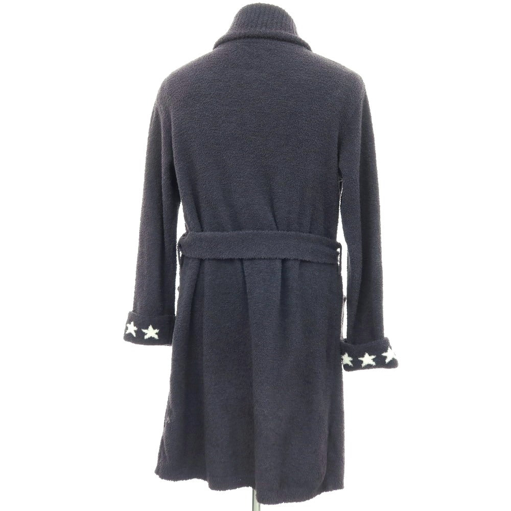 【中古】ジェラートピケ オム GELATO PIQUE HOMME ポリエステル パウダー ニット ルームウェア ガウン グレー【サイズM】【 状態ランクC 】【 メンズ 】