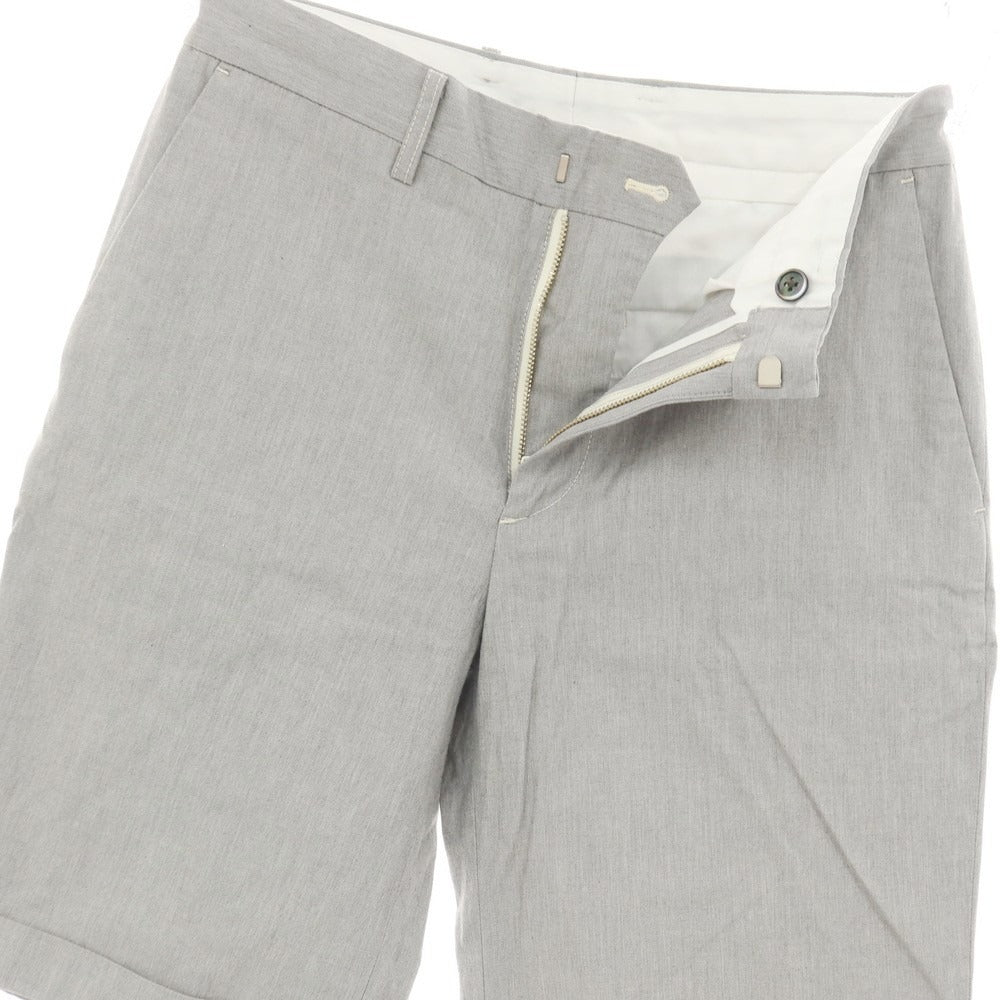 【中古】エディフィス EDIFICE コットン系 ショートパンツ グレー【サイズ表記なし(XS位)】【 状態ランクB 】【 メンズ 】