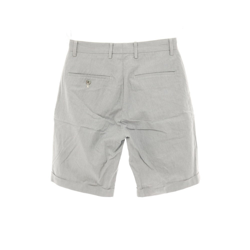 【中古】エディフィス EDIFICE コットン系 ショートパンツ グレー【サイズ表記なし(XS位)】【 状態ランクB 】【 メンズ 】