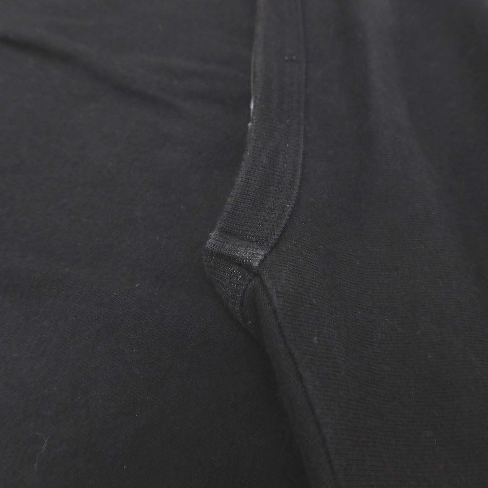 【中古】アンティーチポ アンティチポ ANTICIPO コットン クルーネック 半袖Tシャツ ブラック【サイズ48】【 状態ランクC 】【 メンズ 】